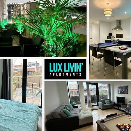 Lux Livin' Apartments - Luxury 2 Bed Apartment With Sky Garden 맨체스터 외부 사진
